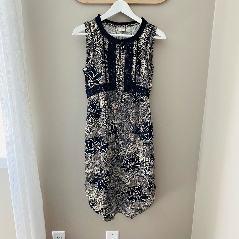 Holding Horses By Anthro. Hi-Low Dress Black Sz 2